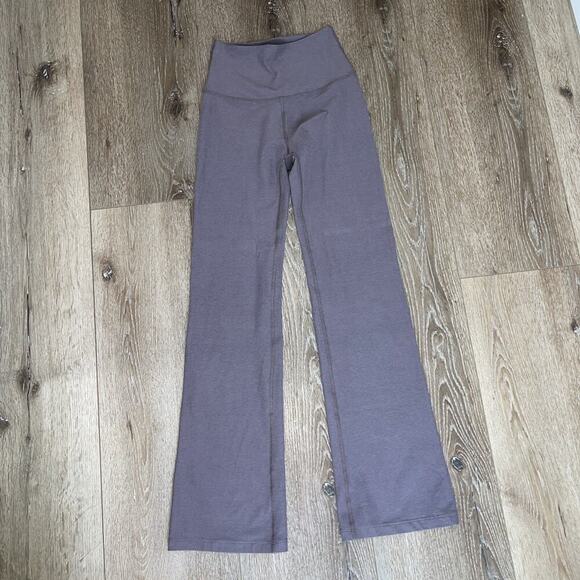 Beyond Yoga Pants - Beyond Yoga Pants Sz S Boot Cut High Rise Wide Leg Stretch Athletic Space Dye